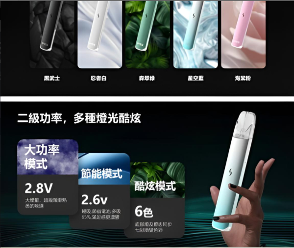 Sp2s Pro國際版主機 二檔功率 六色發光 通配一代煙彈/台灣出貨/ - 图片 7