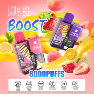 MEEL BOOST 8000口 一次性電子煙 麻將拋棄式電子菸 大容量 台灣電子煙批發 711到付台灣出貨/