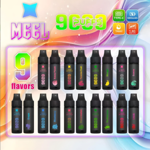 Meel 9000 Puffs 拋棄式電子煙 可充電一次性煙桿 /台灣現貨/