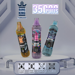 Bang King 35000 Puffs 大容量拋棄式電子煙 歐美爆款/台灣現貨/