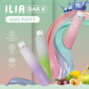 快速出貨/ILIA BAR4 6500 Puffs/一次性電子煙/拋棄式/哩啞4代/持久電量