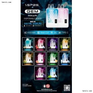 台灣現貨/全新上市 SP2S 9000 PUFFS 思博睿一次性拋棄式電子煙/快速出貨/