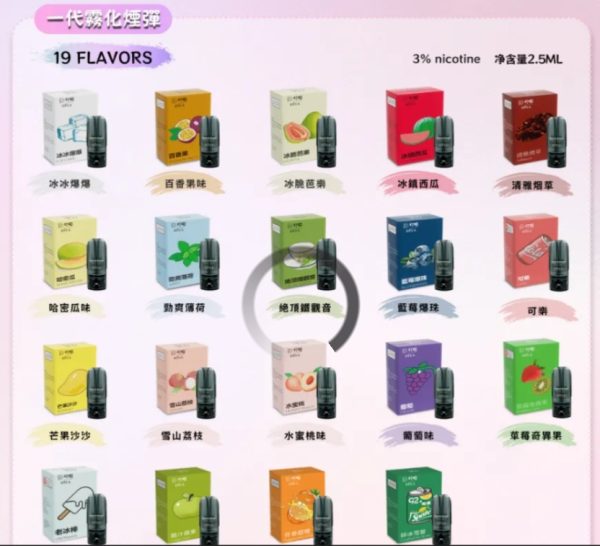 台灣現貨/叮啞煙彈/DIYA電子霧化彈/三顆盒裝/通用叮啞主機/一代主機/快速出貨/ - 图片 2